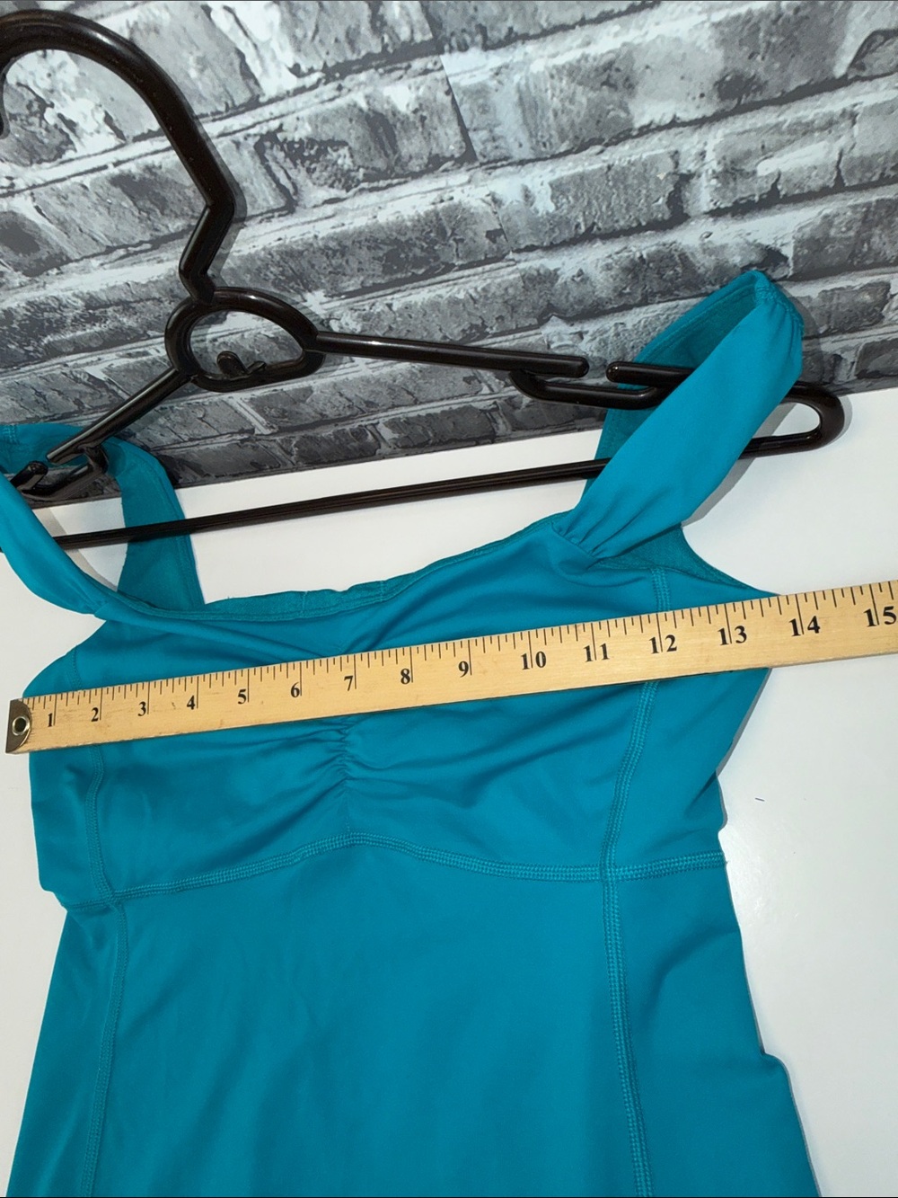 Lululemon Turquoise Sleeveless top - Picture 6 of 7